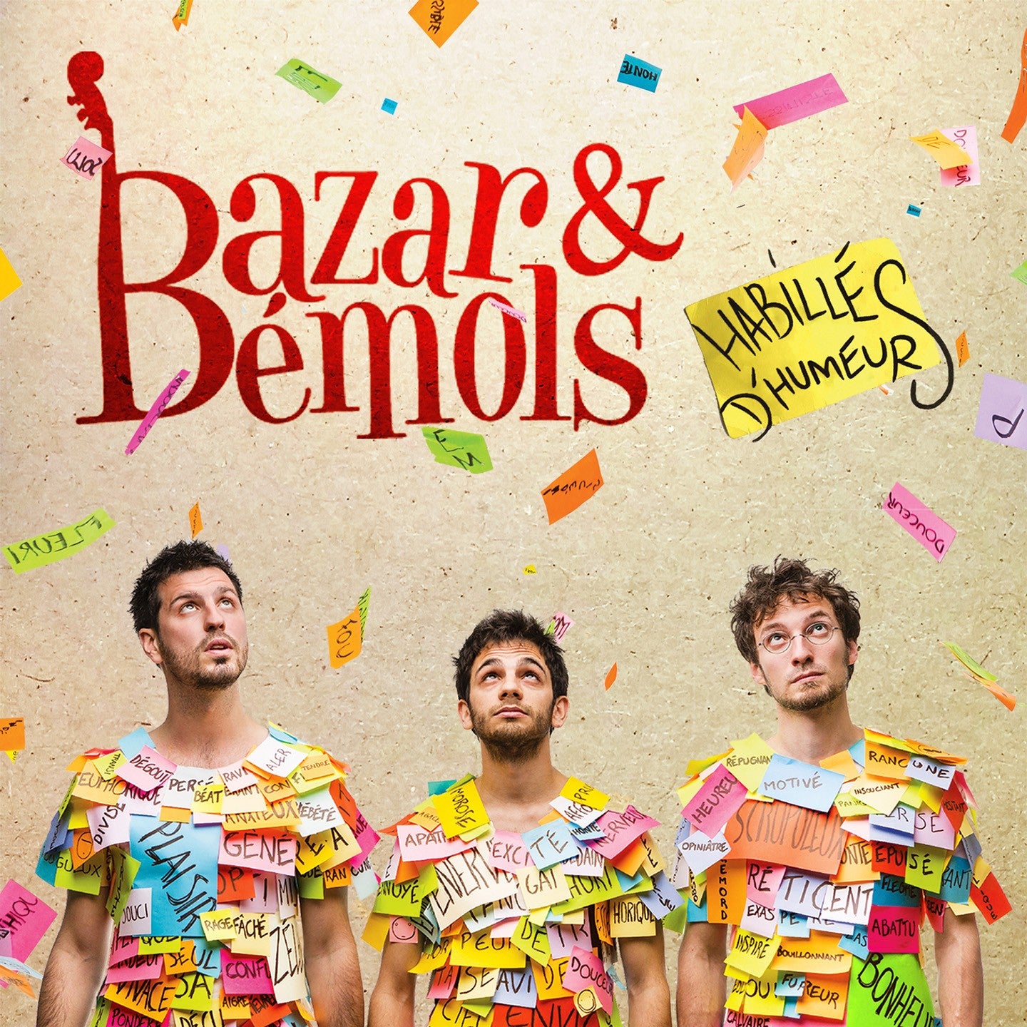 Pochette de : HABILLÉS D'HUMEURS - BAZAR & BÉMOLS (CD)