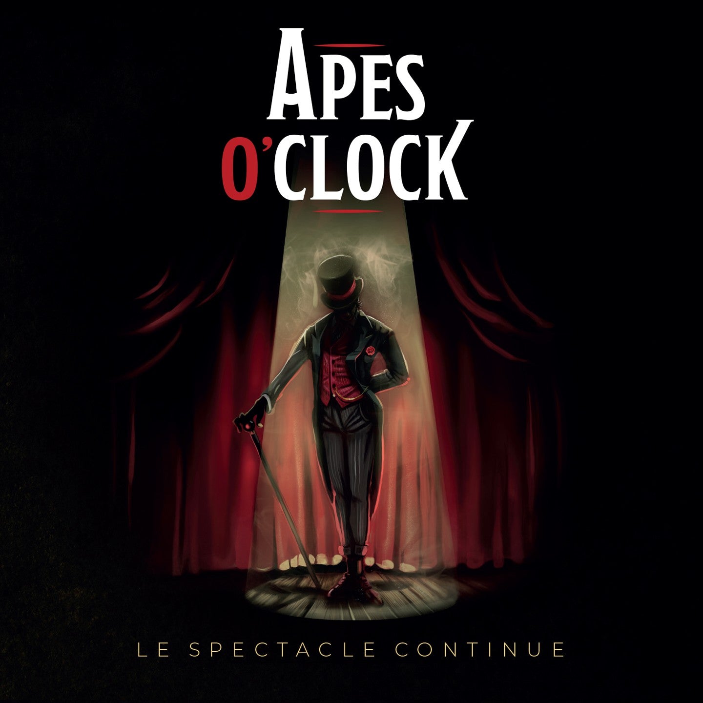 Pochette de : LE SPECTACLE CONTINUE - APES O'CLOCK (CD)