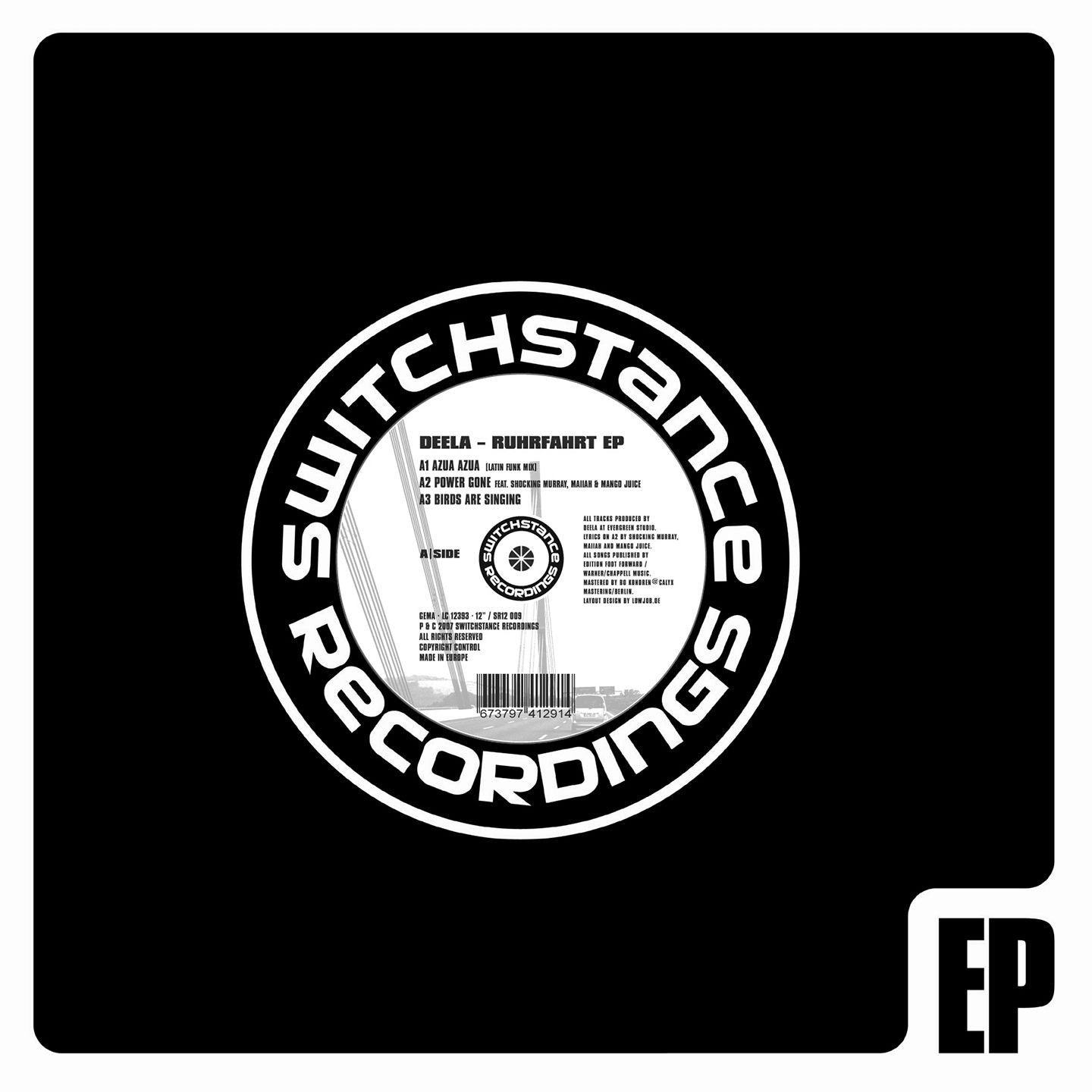 Pochette de : RUHRFAHRT - DEELA (VINYLE 45T)