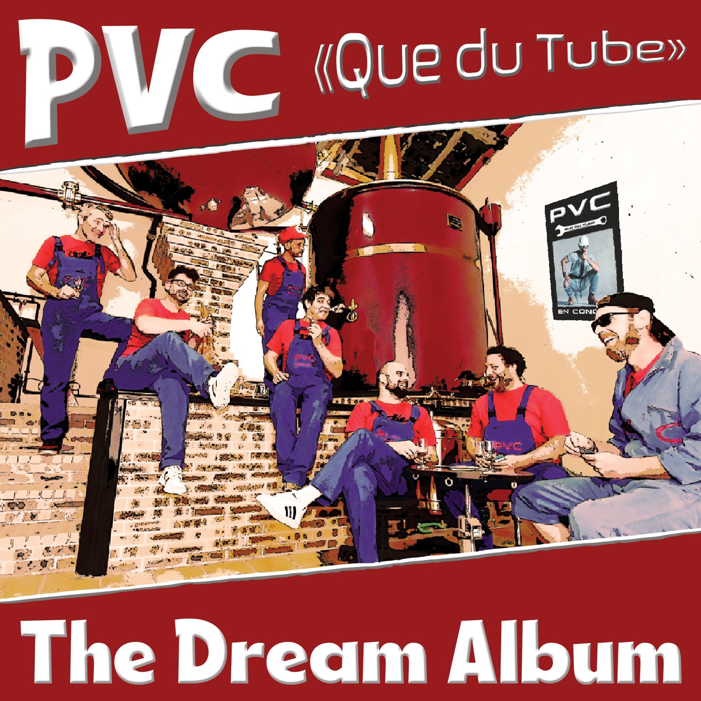 Pochette de : THE DREAM ALBUM - PVC - QUE DU TUBE (VINYLE 33T)