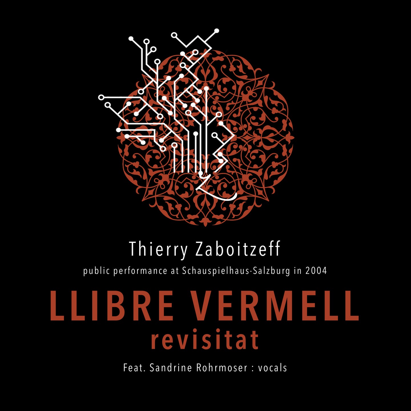 Pochette de : LLIBRE VERMELL REVISITAT - THIERRY ZABOITZEFF (CD)