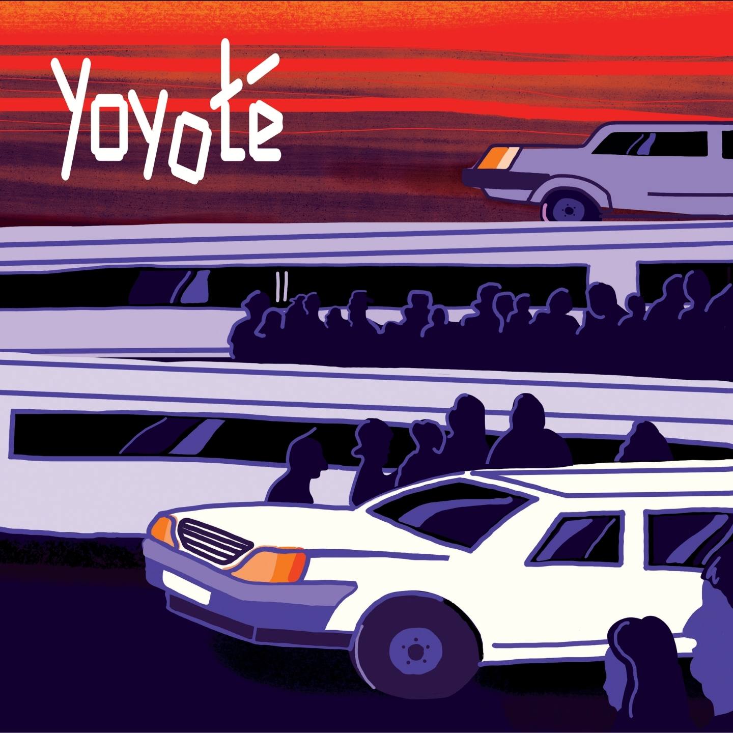 Pochette de : LES VITRES NOIRES - YOYOTÉ (VINYLE 33T)