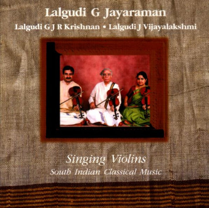 Pochette de : SINGING VIOLINS - LALGUDI G. JAYARAMAN (CD)