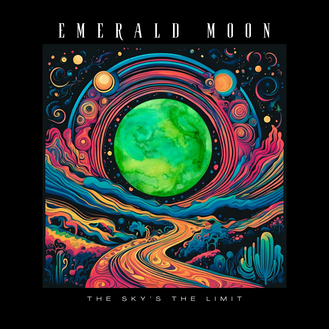 Pochette de : THE SKY'S THE LIMIT - EMERALD MOON (CD)