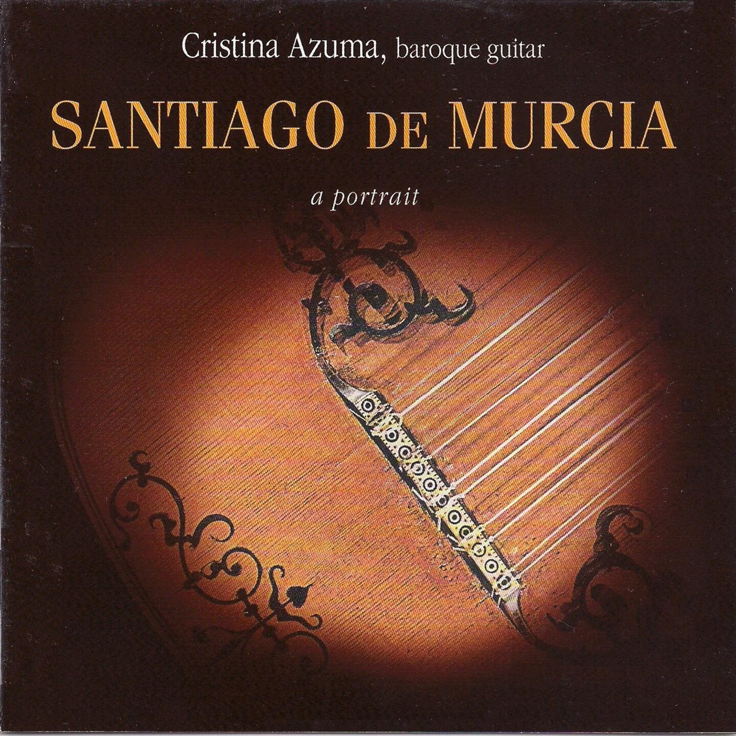 Pochette de : SANTIAGO DE MURCIA - A PORTRAIT - CRISTINA AZUMA (CD)