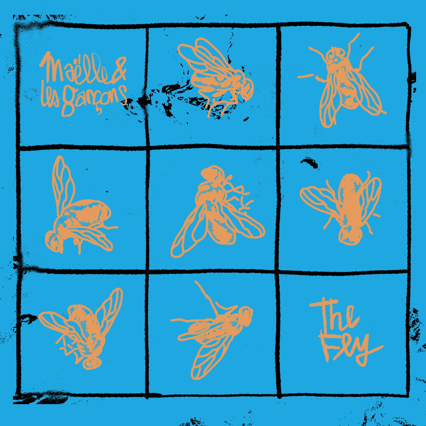 Pochette de : THE FLY - MAELLE DESBROSSES "MAELLE ET LES GARÇONS" (PROVISOIRE) (CD)