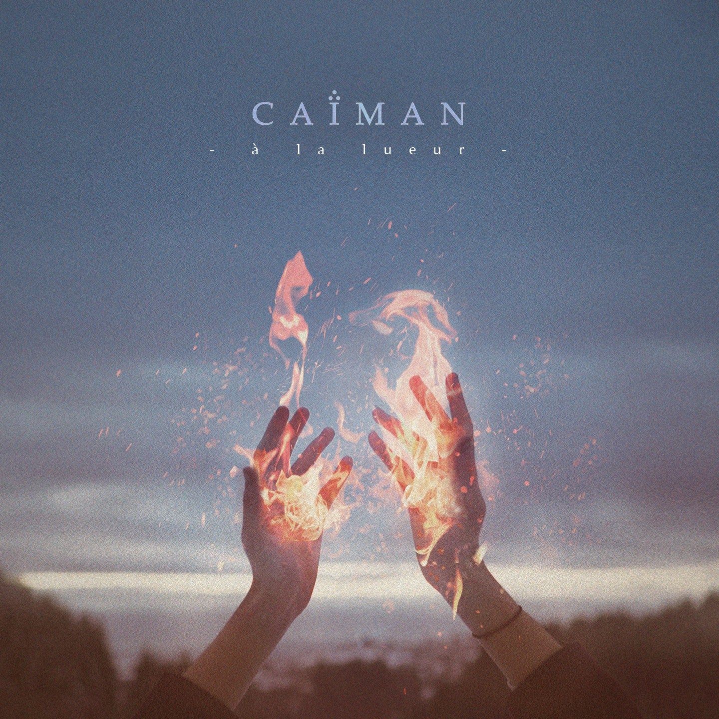 Pochette de : A LA LUEUR - CAÏMAN (CD)
