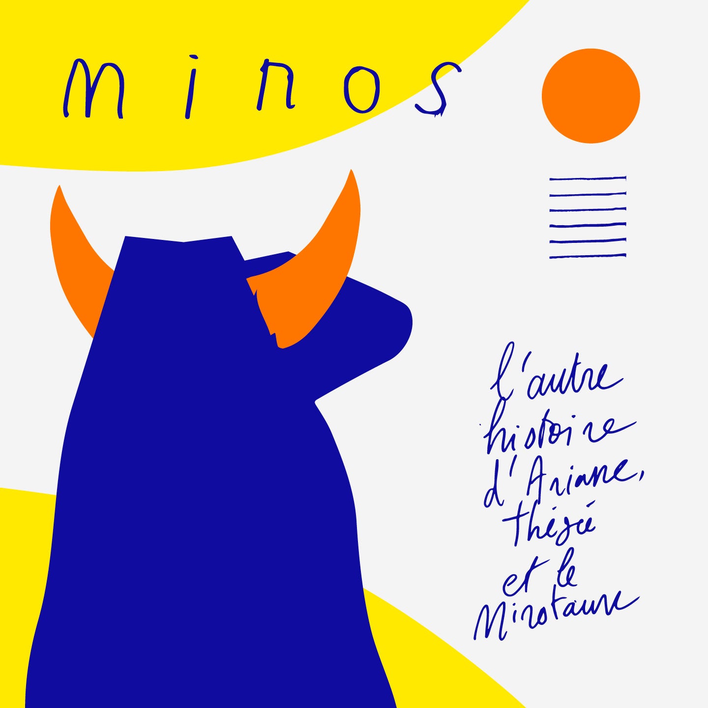 Pochette de : MINOS L'AUTRE HISTOIRE D'ARIANE THÉSÉE ET LE MINOTAURE - MARTHE (CD)