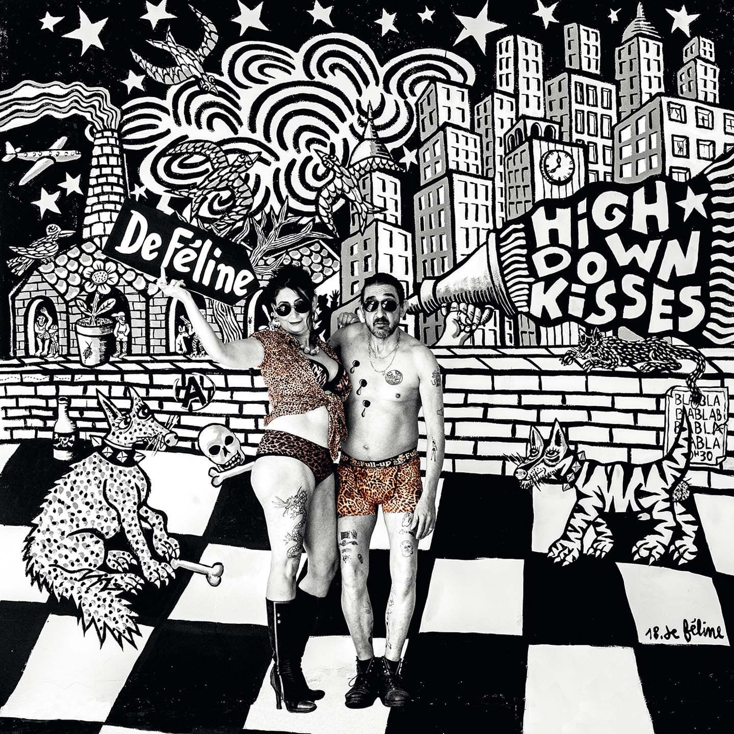Pochette de : HIGH DOWN KISSES - DE FÉLINE (CD)