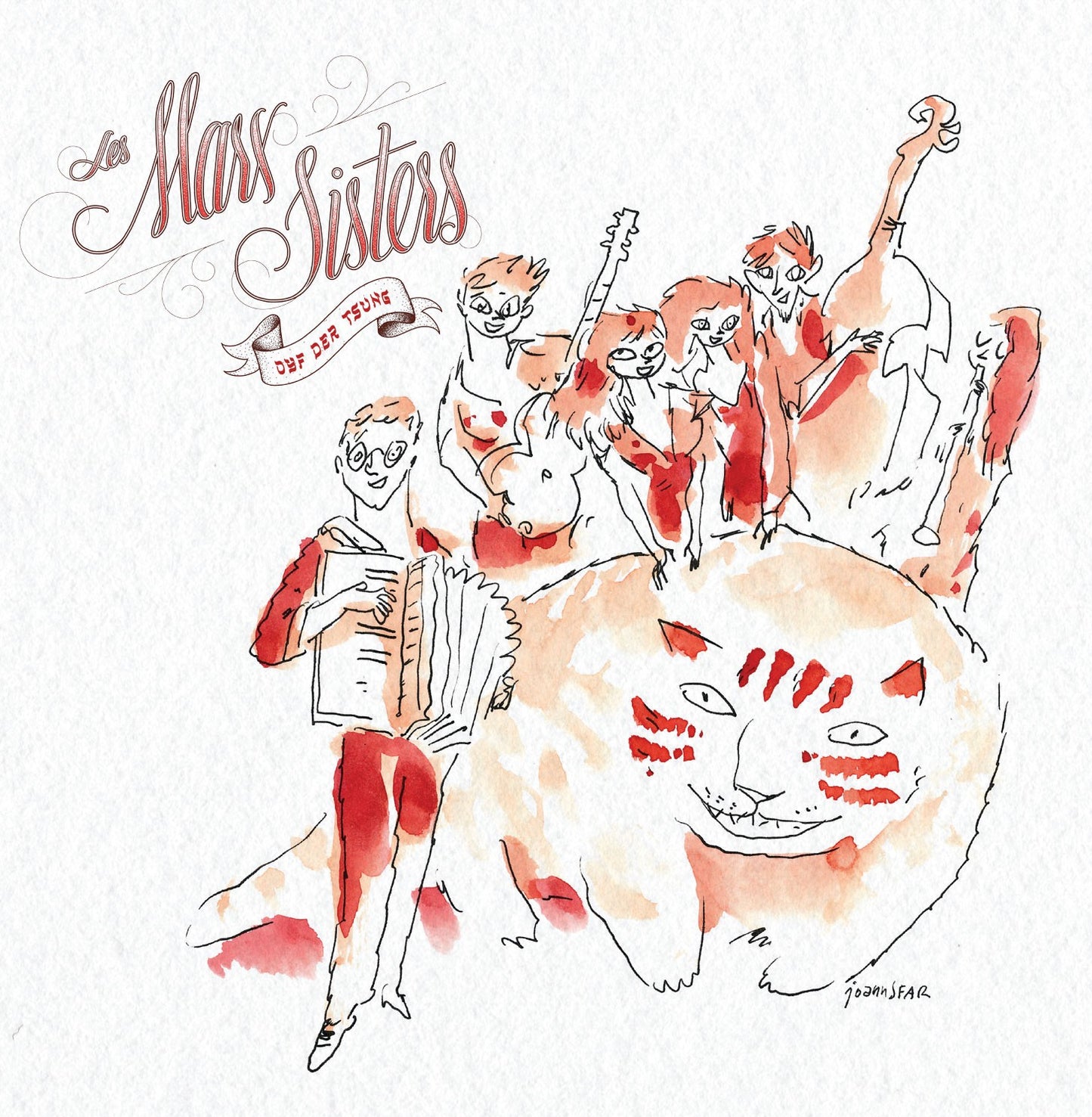 Pochette de : OYF DER TSUNG - MARX SISTERS & CO (CD)