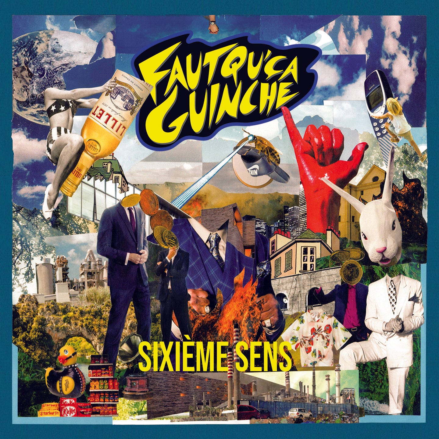 Pochette de : SIXIÈME SENS - FAUT QU'ÇA GUINCHE (CD+DVD)