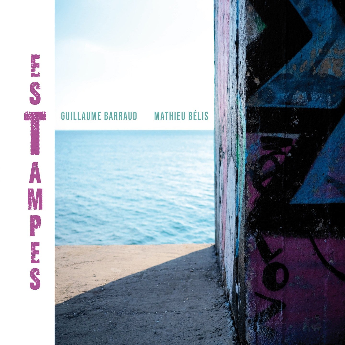 Pochette de : ESTAMPES - GUILLAUME BARRAUD & MATHIEU BÉLIS (CD)