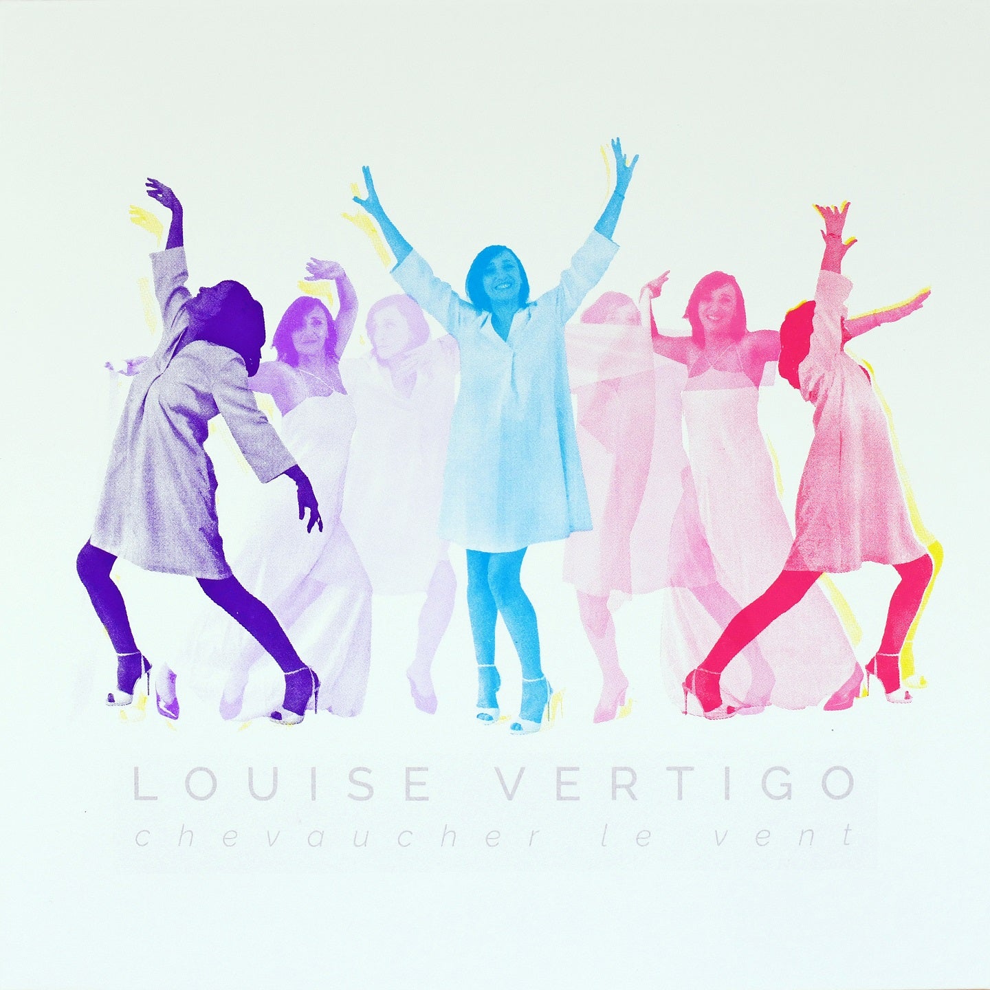 Pochette de : CHEVAUCHER LE VENT - LOUISE VERTIGO (33T)