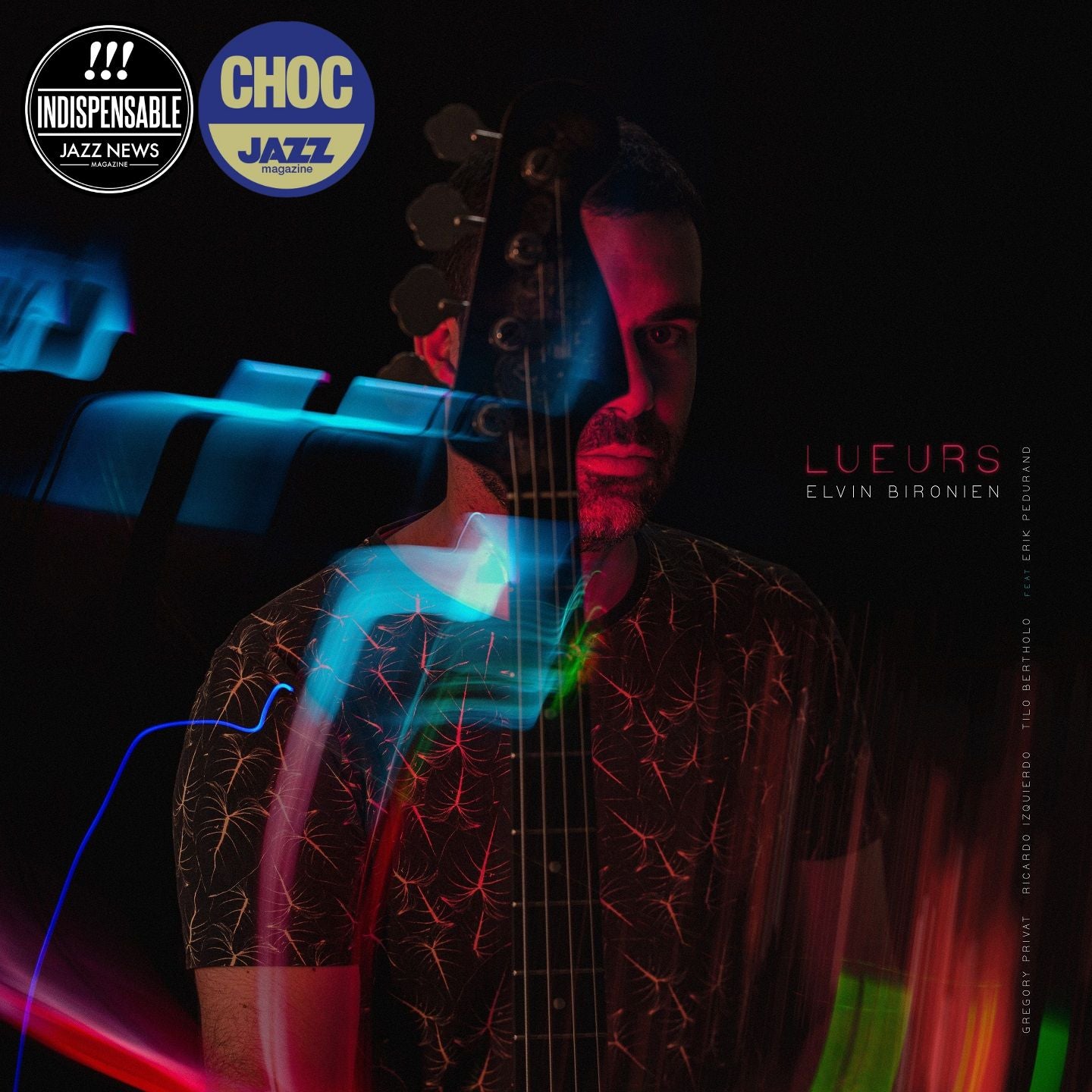 Pochette de : LUEURS - ELVIN BIRONIEN (CD)