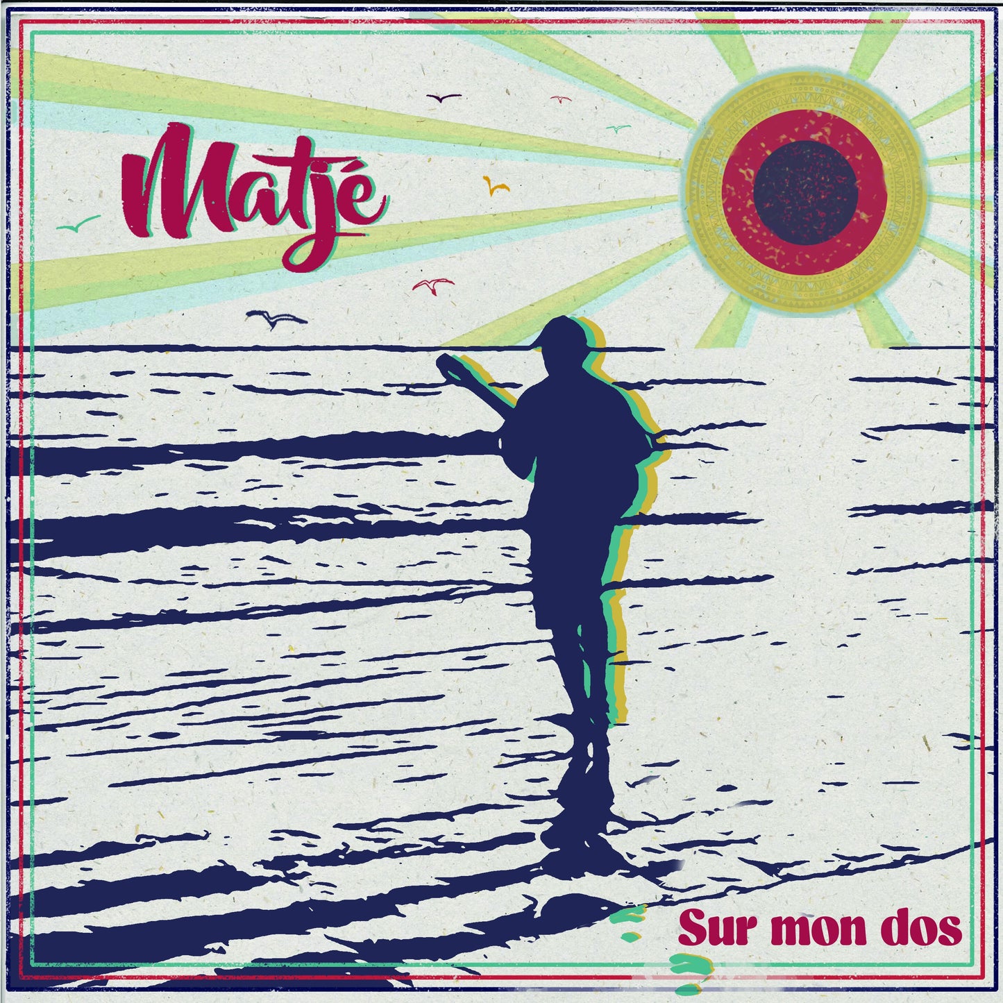 Pochette de : SUR MON DOS - MATJÉ (33T)