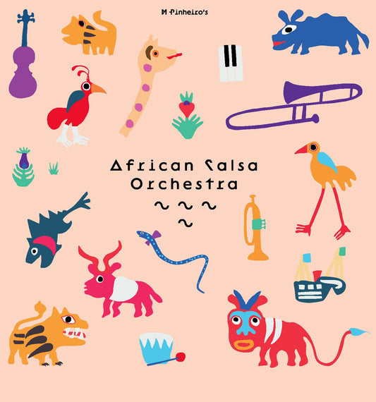 Pochette de : AFRICAN SALSA BIG ORCHESTRA - MICHEL PINHEIRO S AFRICAN SALSA ORCHESTRA (CD)