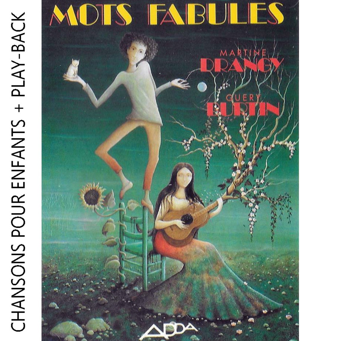 Pochette de : MOTS FABULES - MARTINE DRANGY / GUERY BURTIN (CD)