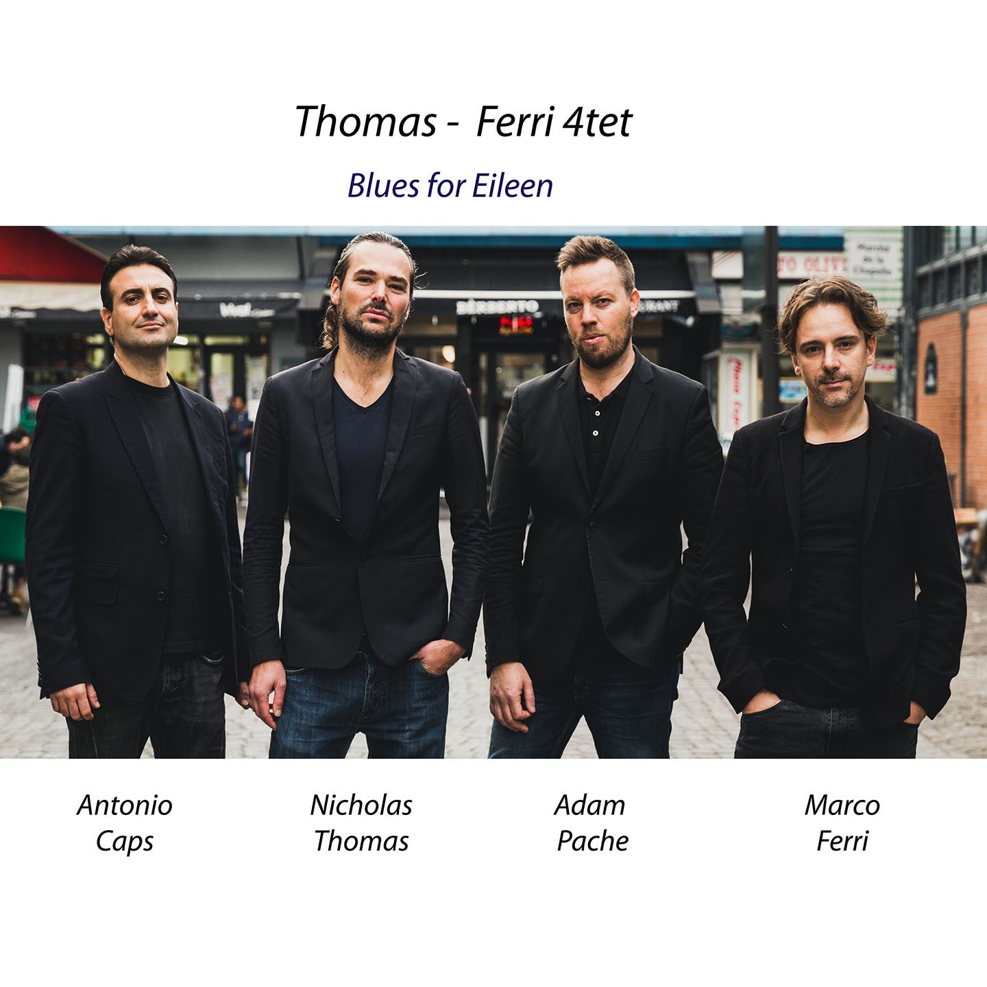 Pochette de : BLUES FOR EILEEN - THOMAS FERRI QUARTET (CD)