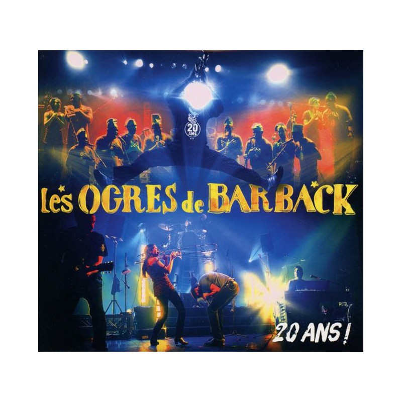 Pochette de : LIVE 20ANS - OGRES DE BARBACK (CD)