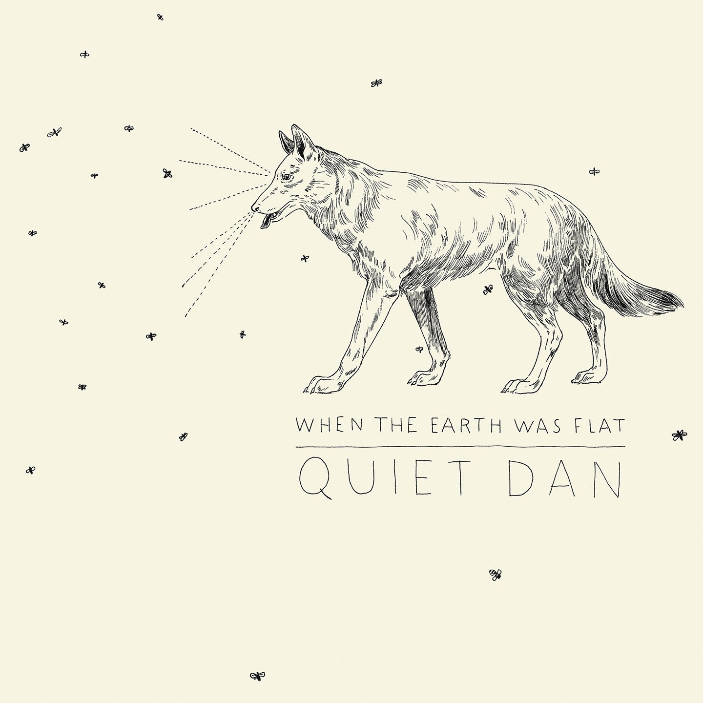 Pochette de : WHEN THE EARTH WAS FLAT - QUIET DAN (CD)