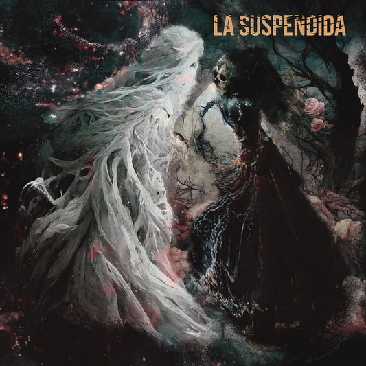 Pochette de : LA SUSPENDIDA - LA SUSPENDIDA FEAT. KILTER, ANDROMEDA ANARCHIA, GROWLERS CHOIR, SEVEN)SUNS (DOUBLE VINYLE 33T)