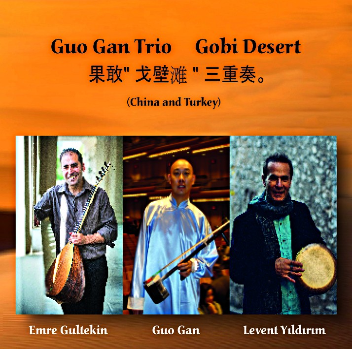 Pochette de :  GOBI DESERT  - GUO GAN TRIO (CD)
