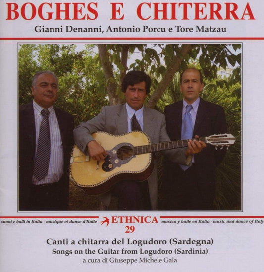 Pochette de :  BOGHES E CHITERRA  - DENANNI / PORCU / MATZAU (CD)