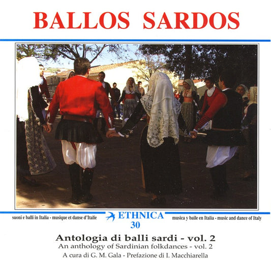 Pochette de :  BALLOS SARDOS / VOL 2  - ANTOLOGIA DI BALLI SARDI (CD)