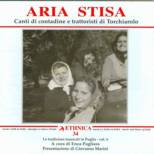 Pochette de :  ARIA STISA  - MUSIQUES DES POUILLES VOL 6 (CD)