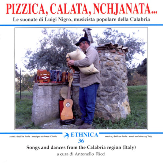 Pochette de :  PIZZICA, CALATA, NCHJANATA...  - LUIGI NIGRO (CD)