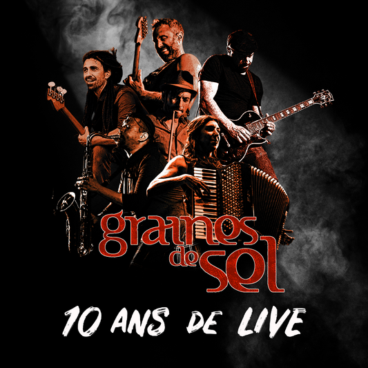 Pochette de : 10 ANS DE LIVE - GRAINES DE SEL (CD)