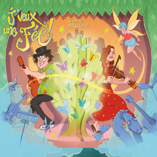 Pochette de : JE VEUX UNE FÉE - FRANÇOIS RABOUIN, LÉA CHEVAL (CD)