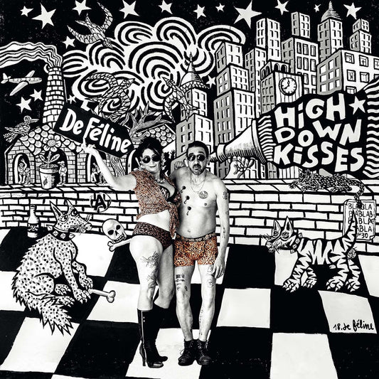 Pochette de : HIGH DOWN KISSES - DE FÉLINE (CD)