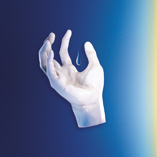 Pochette de : LARMES COULEUR BLEU CIEL - CINQ (DOUBLE VINYLE 33T)