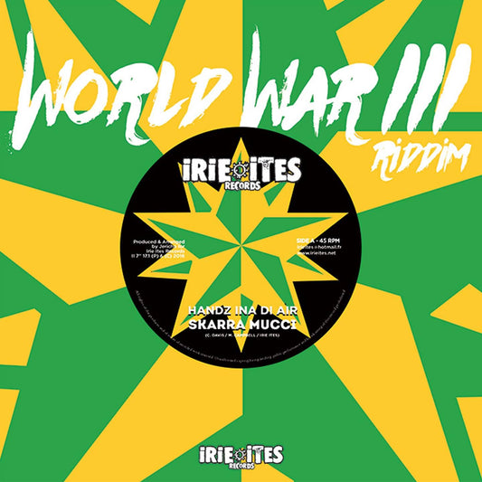 Pochette de : WORLD WAR III RIDDIM - PERFECT GIDDIMANI / SKARRA MUCCI (VINYLE 45T)