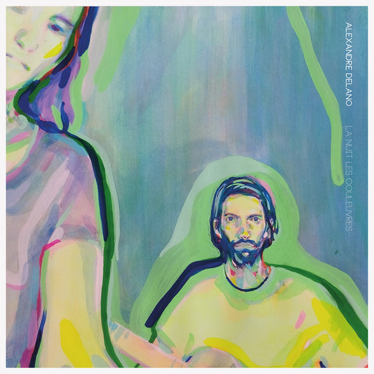 Pochette de : LA NUIT LES COULEUVRES - ALEXANDRE DELANO (VINYLE 33T)