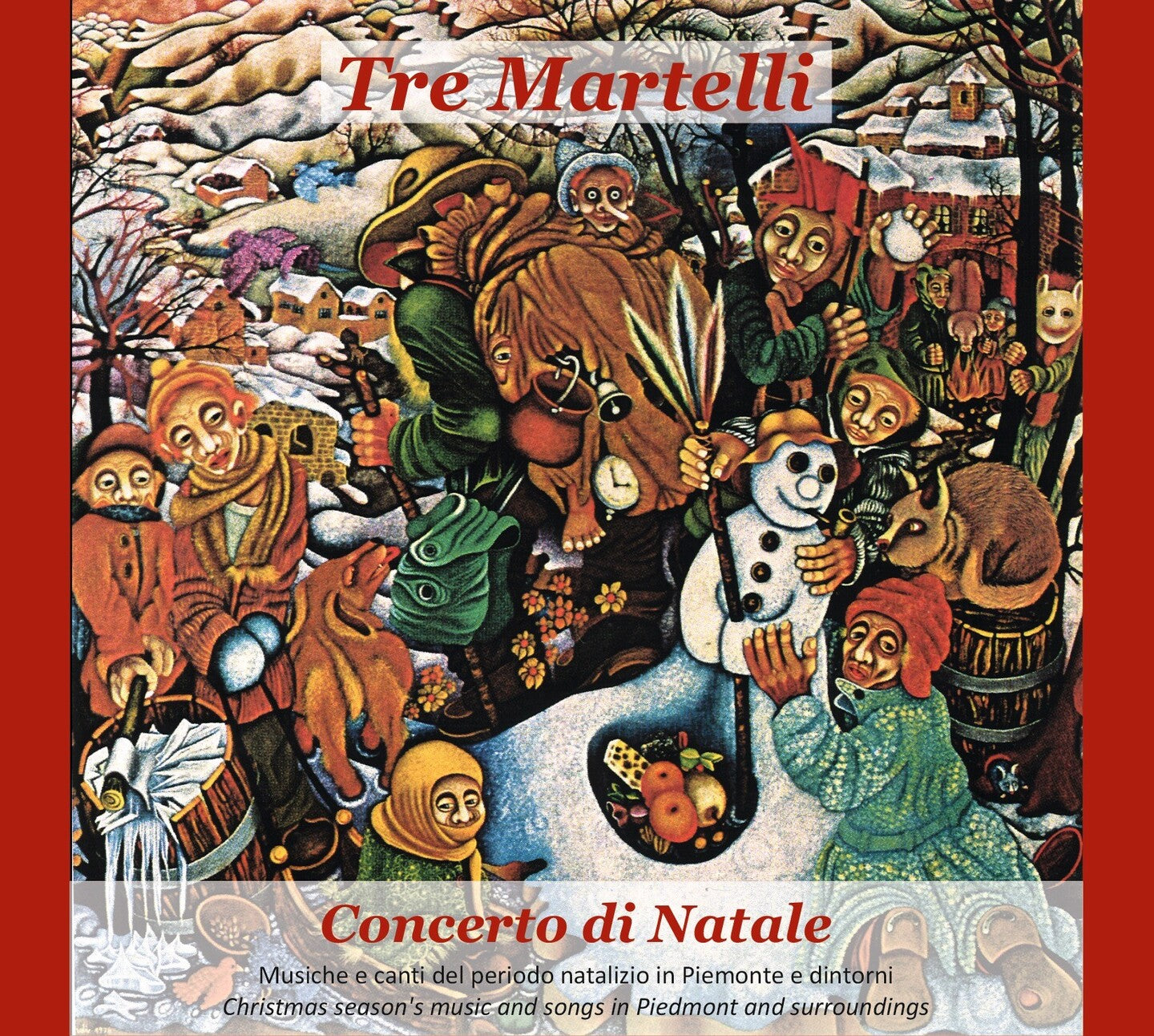 Pochette de :  CONCERTO DI NATALE  - TRE MARTELLI (CD)