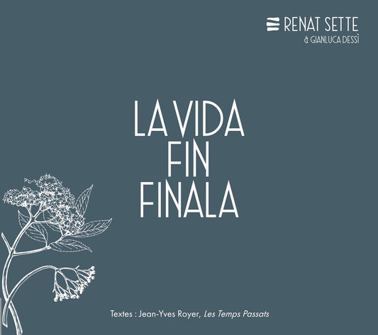 Pochette de : LA VIDA FIN FINALA - RENAT SETTE / GIANLUCA DESSÌ (CD)