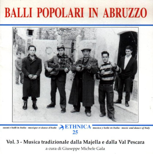 Pochette de : BALLI POPOLARI IN ABRUZZO VOL 3 - ABRUZZES (CD)