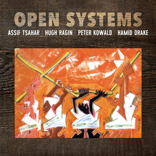 Pochette de : OPEN SYSTEMS - OPEN SYSTEMS QUARTET: ASSIF TSAHAR, HUGH RAGIN, PETER KOWALD, HAMID DRAKE (CD)