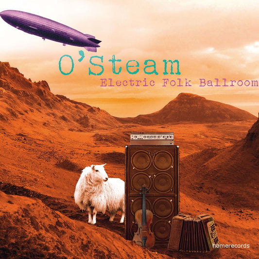 Pochette de : ELECTRIC FOLK BALLROOM - O'STEAM (CD)