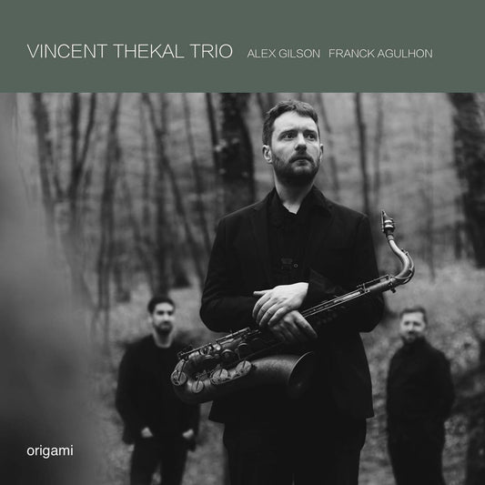 Pochette de : ORIGAMI (FEAT. ALEX GILSON & FRANCK AGULHON) - VINCENT THEKAL TRIO (CD)