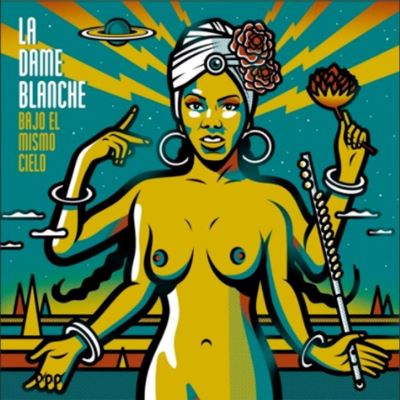 Pochette de : BAJO EL MISMO CIELO - LA DAME BLANCHE (VINYLE 33T)