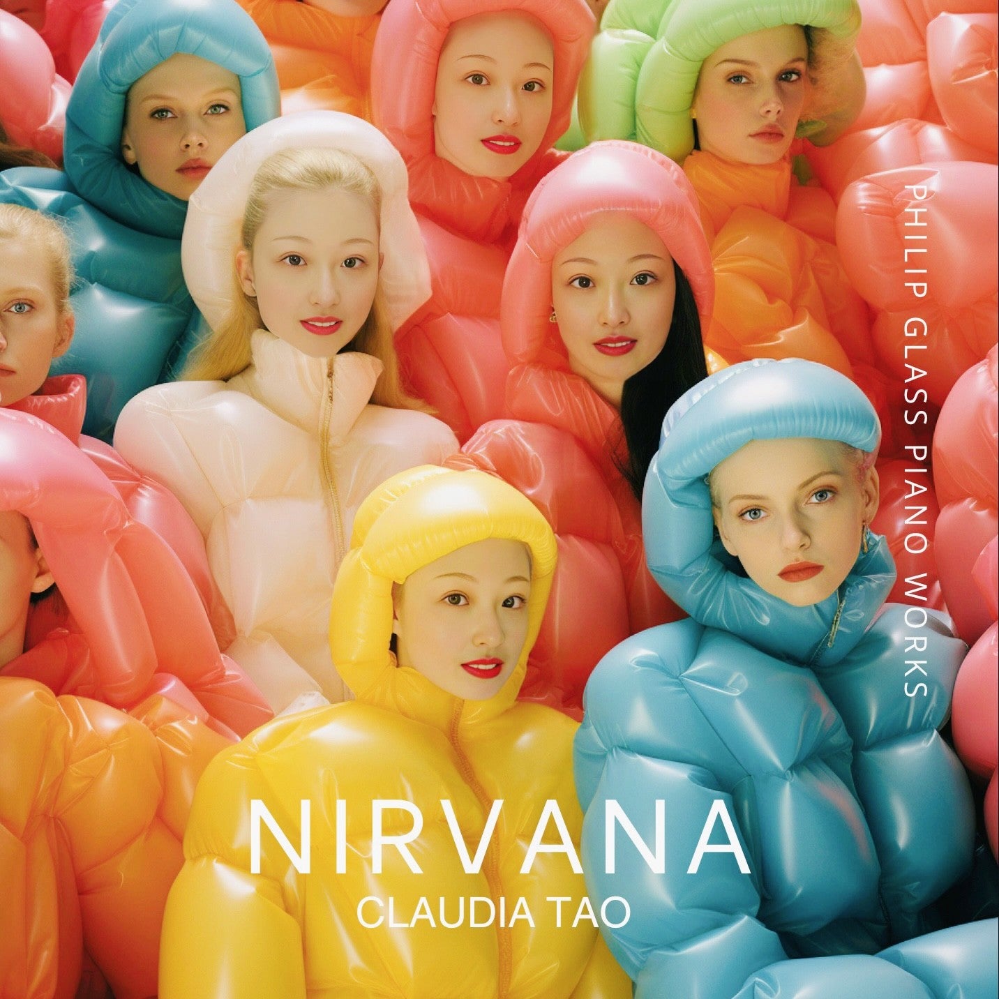 Pochette de : NIRVANA: PHILIP GLASS PIANO WORKS - CLAUDIA TAO (CD)