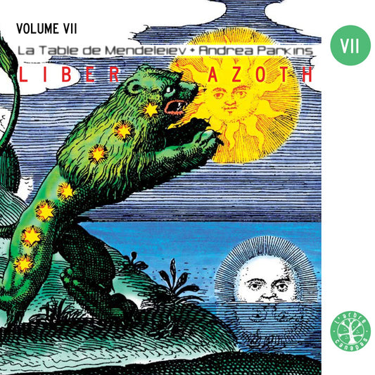 Pochette de : LIBER AZOTH - LA TABLE DE MENDELEIEV ET ANDREA PARKINS (CD)