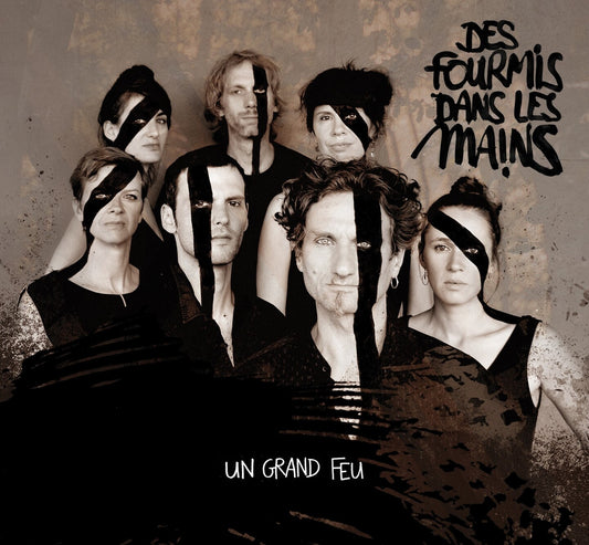 Pochette de : UN GRAND FEU - DES FOURMIS DANS LES MAINS (CD)