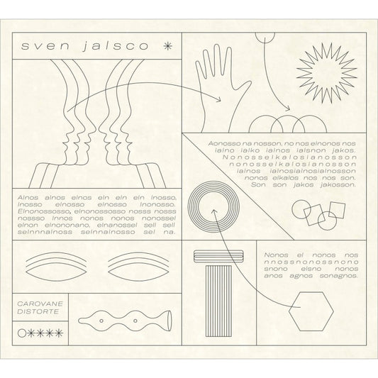 Pochette de : CAROVANE DISTORTE - SVEN JALSCO (CD)