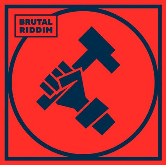 Pochette de : BRUTAL RIDDIM - PIPON GARCIA / TONY (VINYLE 33T)