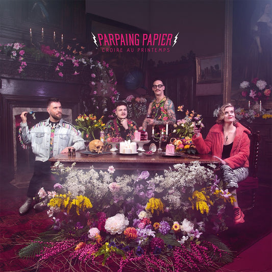 Pochette de : CROIRE AU PRINTEMPS - PARPAING PAPIER (VINYLE 33T)