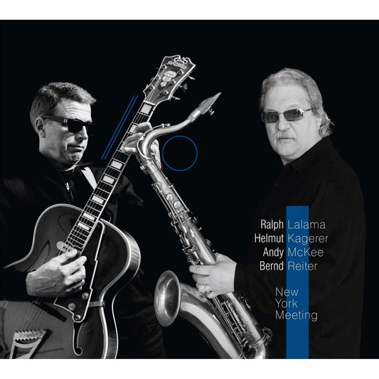Pochette de : NEW YORK MEETING - RALPH LALAMA - HELMUT KAGERER 4TET (CD)